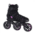 Tempish wenox top 100 dames skeelers - 4x100mm wielen - speed fitness inline skates - zwart roze - maat 38