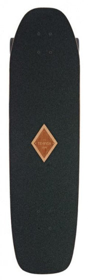 longboard Amar 3 inch hout zwart/wit