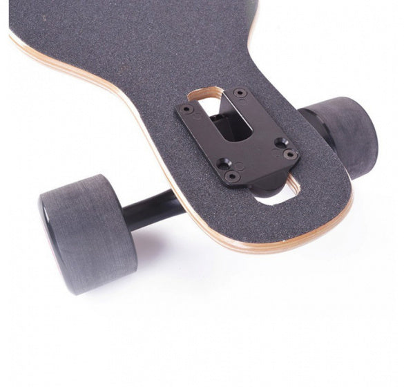 longboard Bohemia 96 x 21 cm zwart/bruin