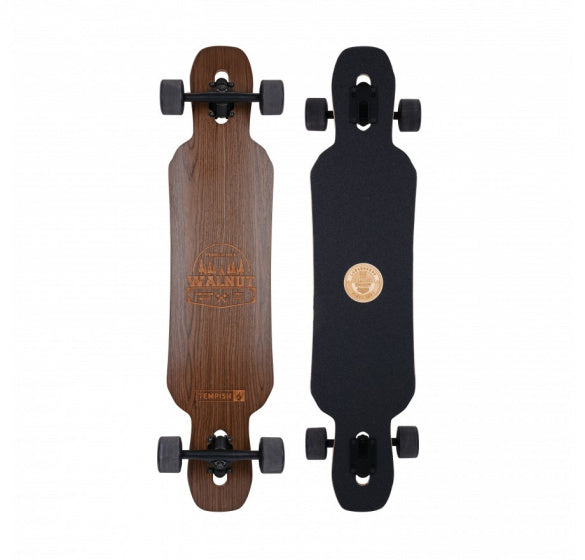 Tempish Longboard Walnut 99 x 21 cm zwart bruin