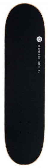 skateboard Explorate 31 x 8 inch hout zwart/oranje/blauw