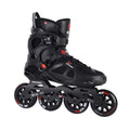 inline skates Ezza 90 softboot 85A zwart/rood maat 38