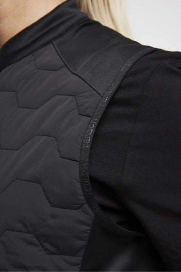bodywarmer Lennox dames polyester zwart maat XL