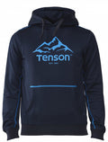 hoodie Mount Race polyester/elastaan blauw maat 3XL