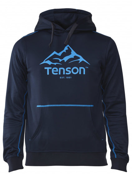 hoodie Mount Race polyester/elastaan blauw maat 3XL