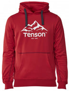 hoodie Mount Race polyester/elastaan rood maat XXS