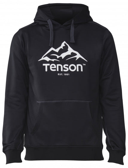 hoodie Mount Race polyester/elastaan zwart maat M
