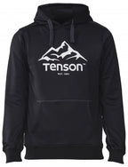 hoodie Mount Race polyester/elastaan zwart maat XXL