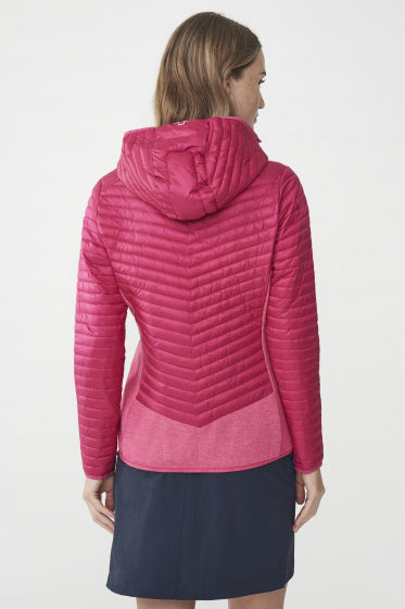 outdoorjas Kelly dames polyester roze maat M