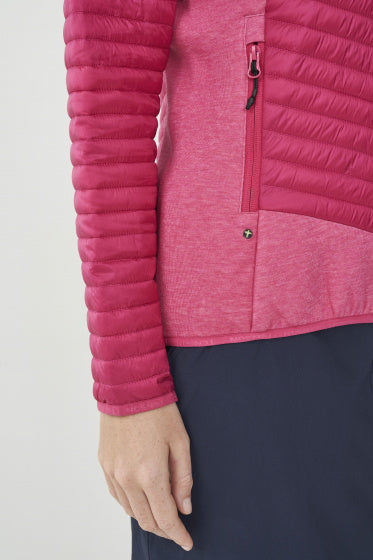 outdoorjas Kelly dames polyester roze maat M