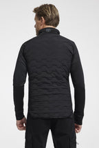 fleecejack Lennox polyester heren zwart maat L