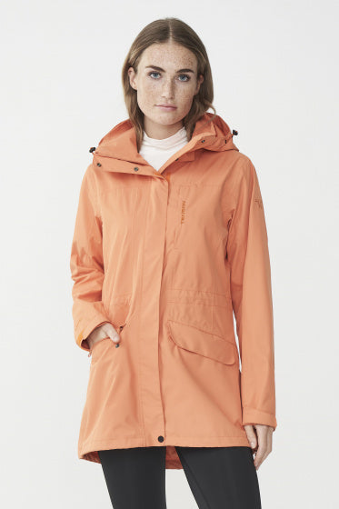 Maisie outdoor jas dames oranje maat 42