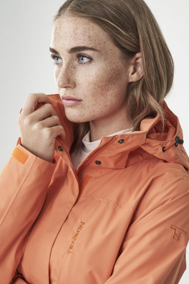 Maisie outdoor jas dames oranje maat 40