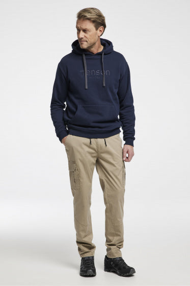 outdoorbroek Cargo heren katoen beige maat S