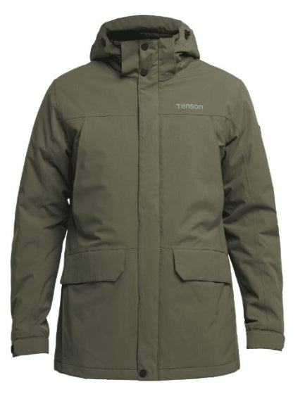 outdoorjas Harris heren polyester olijfgroen maat S