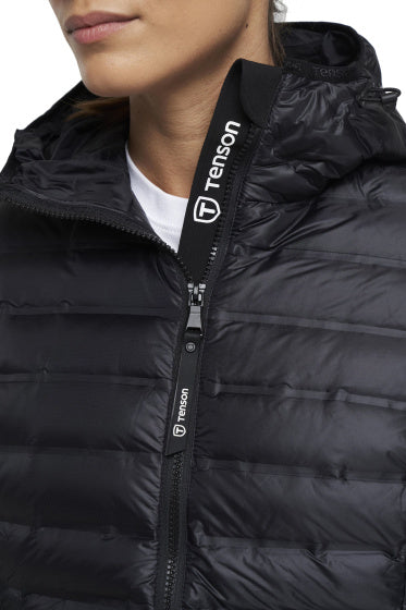 outdoorjas Icelyn Down dames ripstop zwart maat XS