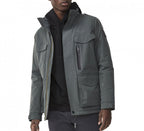 outdoorjas Nyle Pro Stretch heren polyester grijs mt XS