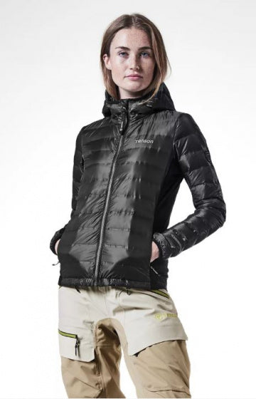 outdoorjas Thermi dames maat 38 polyamide zwart
