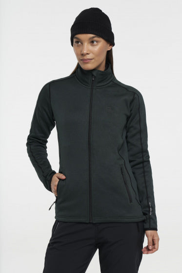 Tenson Outdoorvest Neaxi dames polyester donkergroen maat XS