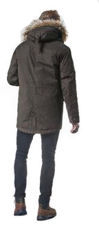 parka Lhasa heren polyester kaki maat XL