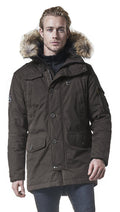 parka Lhasa heren polyester kaki maat XL
