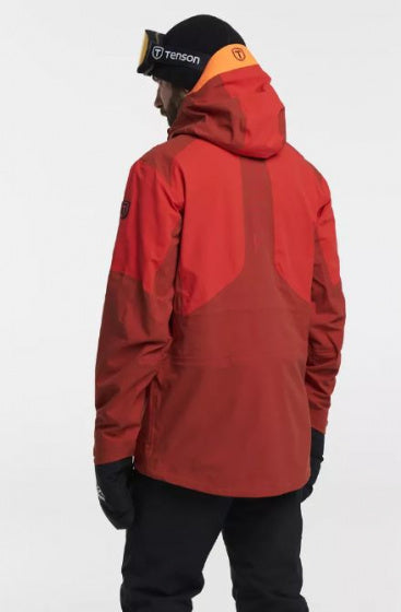 ski-jas Tau Pro heren polyester oranje maat M