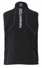 Tenson Softshell-bodywarmer Race heren spandex zwart maat S