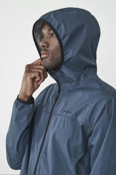 Timon outdoorjas donkergrijs heren maat S