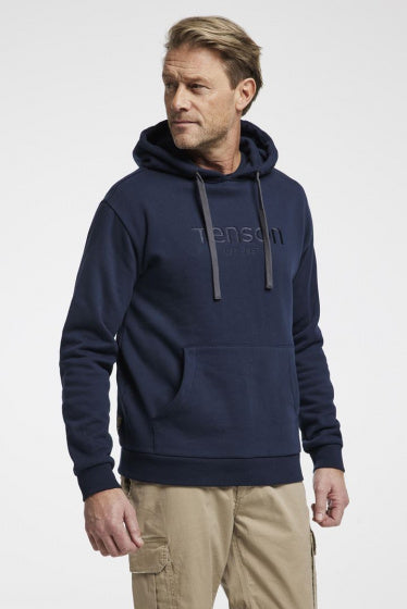 trui Essential katoen heren donkerblauw maat S