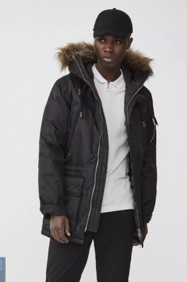 winterjas Himalaya Anniversary heren zwart mt XL