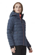 winterjas Icebelle dames polyester donkerblauw maat 42