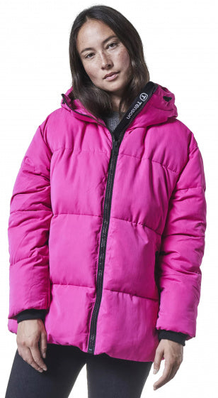 winterjas Milla dames polyester roze maat 38