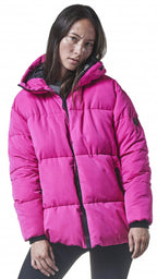 winterjas Milla dames polyester roze maat 38