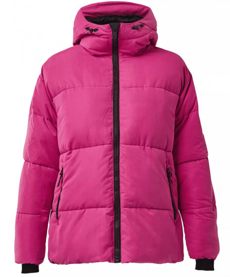 winterjas Milla dames polyester roze maat 38