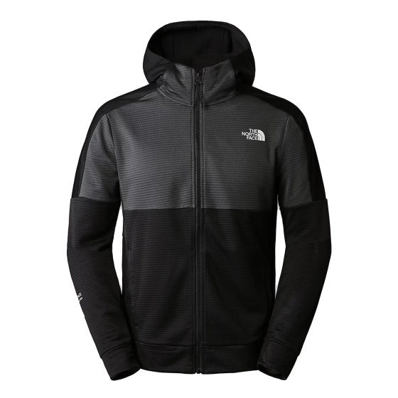 Mountain Athletics fleecevest heren zwart/donkergrijs maat L