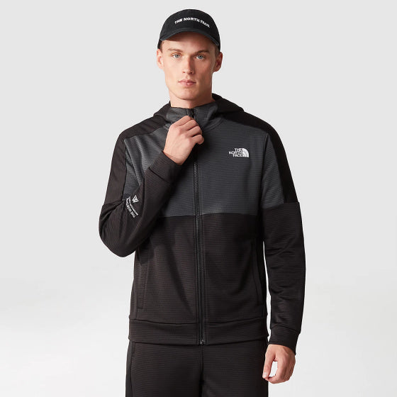 Mountain Athletics fleecevest heren zwart/donkergrijs maat L
