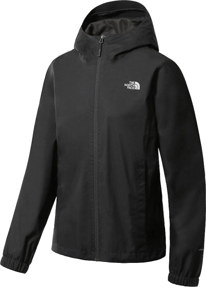 Quest jas met capunchon dames zwart maat M