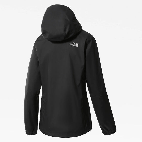 Quest jas met capunchon dames zwart maat L