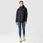 Quest jas met capunchon dames zwart maat S