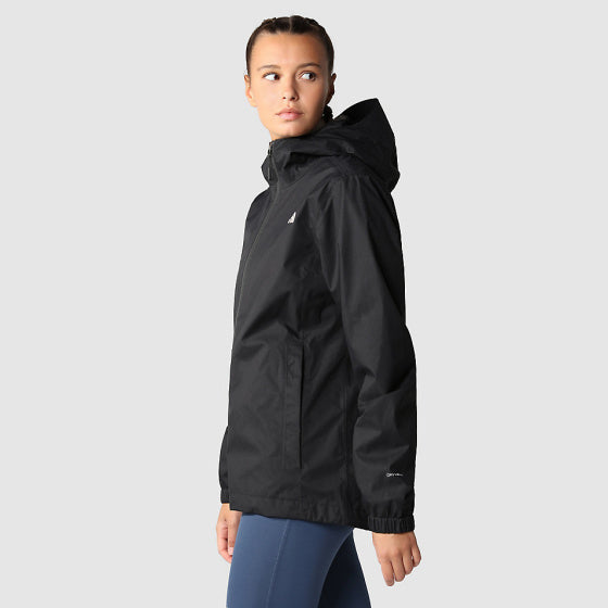 Quest jas met capunchon dames zwart maat L