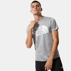 Reaxion Easy t-shirt heren lichtgrijs maat M