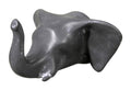 kapstok Elephant 9,5 x 9 x 5 cm polystone grijs