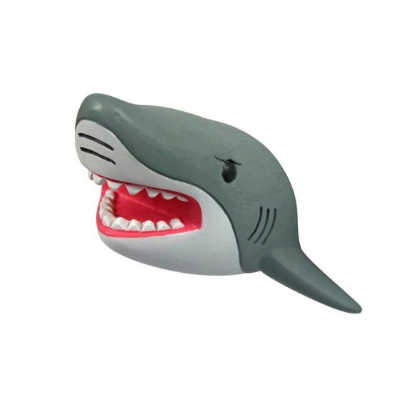 wandhaak Ocean Animals junior 8 cm polysteen grijs