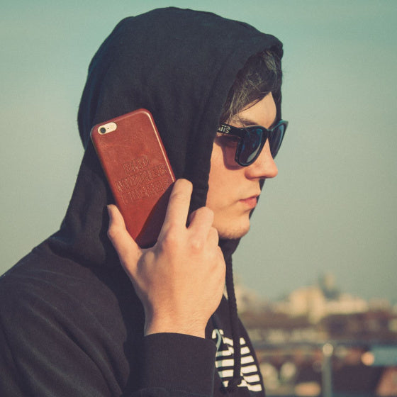 telefoonhoesje Bad Mofo iPhone 6(s) bruin