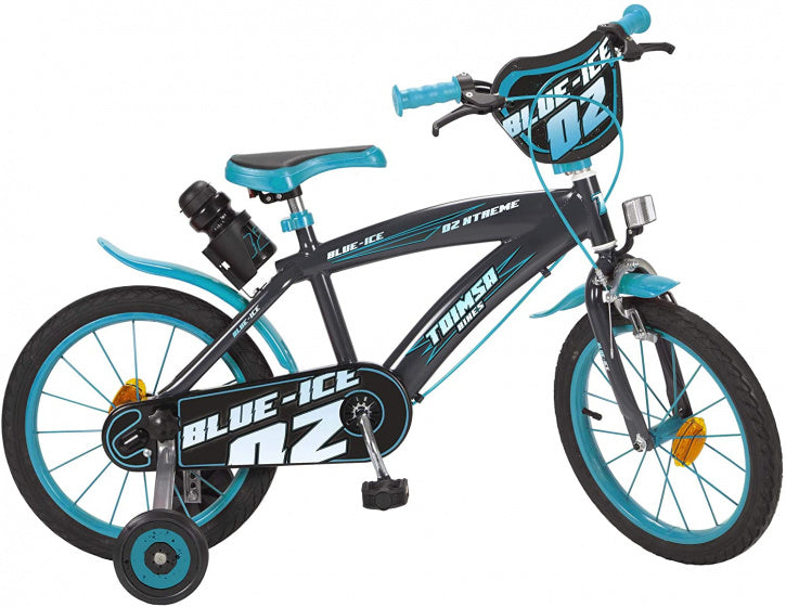 blue ice 16 inch 25,4 cm jongens knijprem zwart blauw