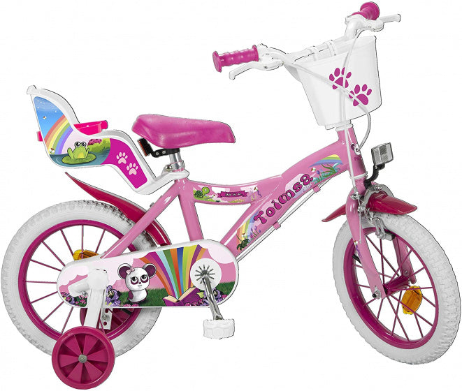 fantasy 14 inch 23,5 cm meisjes trommelrem roze