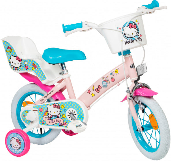 hello kitty 12 inch 21,5 cm meisjes trommelrem lichtroze