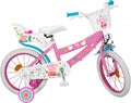 peppa pig 16 inch 25,4 cm meisjes trommelrem roze