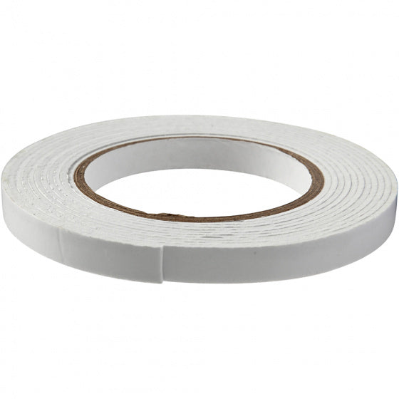 creativ company 3d foam tape breedte 12mm dikte 2mm - 5m