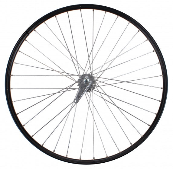 Kgs Achterwiel 28 inch 36G terugtraprem zwart